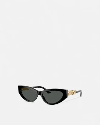 Greca Strass Cat-Eye solglasögon