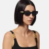 Greca Strass Cat-Eye solglasögon Greca Strass Cat-Eye solglasögon