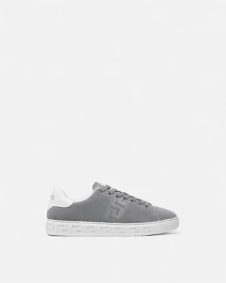 Greca Suede Sneakers
