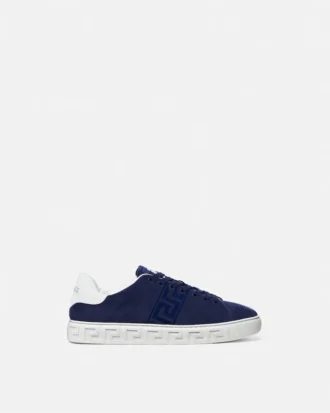 Greca Suede Sneakers Greca Suede Sneakers