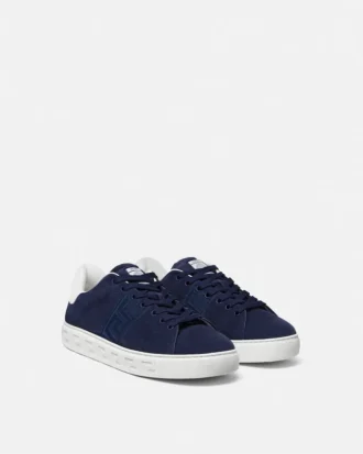 Greca Suede Sneakers Greca Suede Sneakers