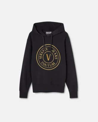 Huvtröja med V-emblem