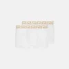 Jacquard-bomullsjerseybyxor för barn, 2-pack Jacquard-bomullsjerseybyxor för barn, 2-pack