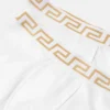 Jacquard-bomullsjerseybyxor för barn, 2-pack Jacquard-bomullsjerseybyxor för barn, 2-pack