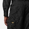 Jacquard-byxor i bomull Jacquard-byxor i bomull