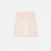Jacquard-minikjol i mohairstickning Jacquard-minikjol i mohairstickning