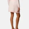 Jacquard-minikjol i mohairstickning Jacquard-minikjol i mohairstickning