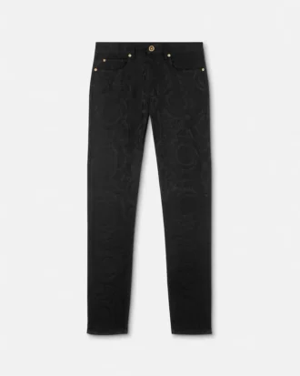 Jacquard Slim Jeans