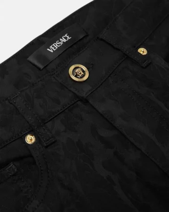Jacquard Slim Jeans
