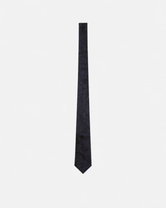 Jacquard-slips i siden