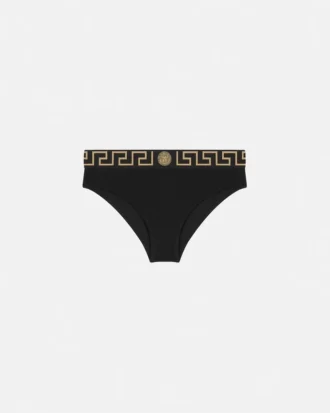 Jacquard-trunkar i bomullsjersey