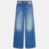 Jeans med vida ben Jeans med vida ben