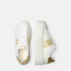 La Greca broderade sneakers med plattform La Greca broderade sneakers med plattform