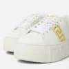 La Greca broderade sneakers med plattform La Greca broderade sneakers med plattform