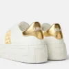 La Greca broderade sneakers med plattform La Greca broderade sneakers med plattform