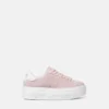 La Greca sneakers i mocka med platå La Greca sneakers i mocka med platå
