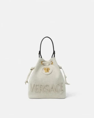 La Medusa Canvas Bucket Bag