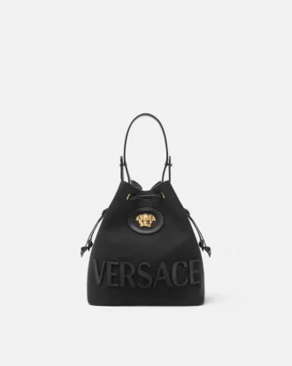 La Medusa Canvas Bucket Bag