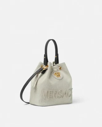 La Medusa Canvas Bucket Bag