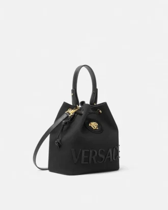 La Medusa Canvas Bucket Bag