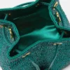 La Medusa-dekorerad minibucketväska i satin