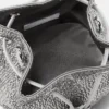 La Medusa-dekorerad minibucketväska i satin