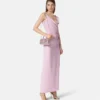 La Medusa-dekorerad miniväska i satin La Medusa-dekorerad miniväska i satin