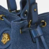 La Medusa denim-hinkväska La Medusa denim-hinkväska