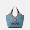 La Medusa Denim Tote La Medusa Denim Tote