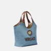 La Medusa Denim Tote La Medusa Denim Tote