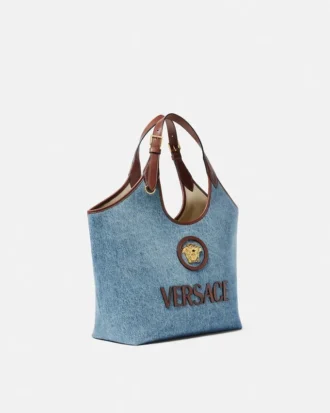 La Medusa Denim Tote
