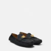La Medusa Jacquard Canvas Driver Shoes La Medusa Jacquard Canvas Driver Shoes