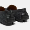 La Medusa Jacquard Canvas Driver Shoes La Medusa Jacquard Canvas Driver Shoes