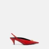 La Medusa läderslingbacks 55 mm La Medusa läderslingbacks 55 mm