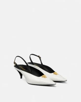 La Medusa läderslingbacks 55 mm La Medusa läderslingbacks 55 mm