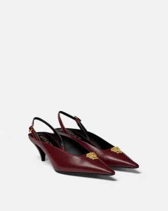 La Medusa läderslingbacks 55 mm