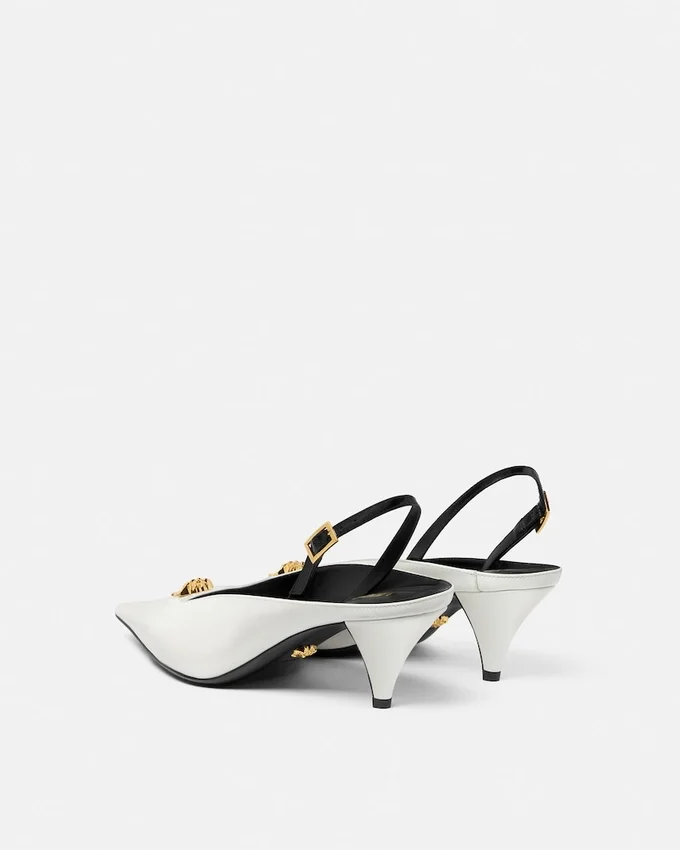 La Medusa läderslingbacks 55 mm La Medusa läderslingbacks 55 mm
