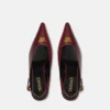 La Medusa läderslingbacks 55 mm La Medusa läderslingbacks 55 mm