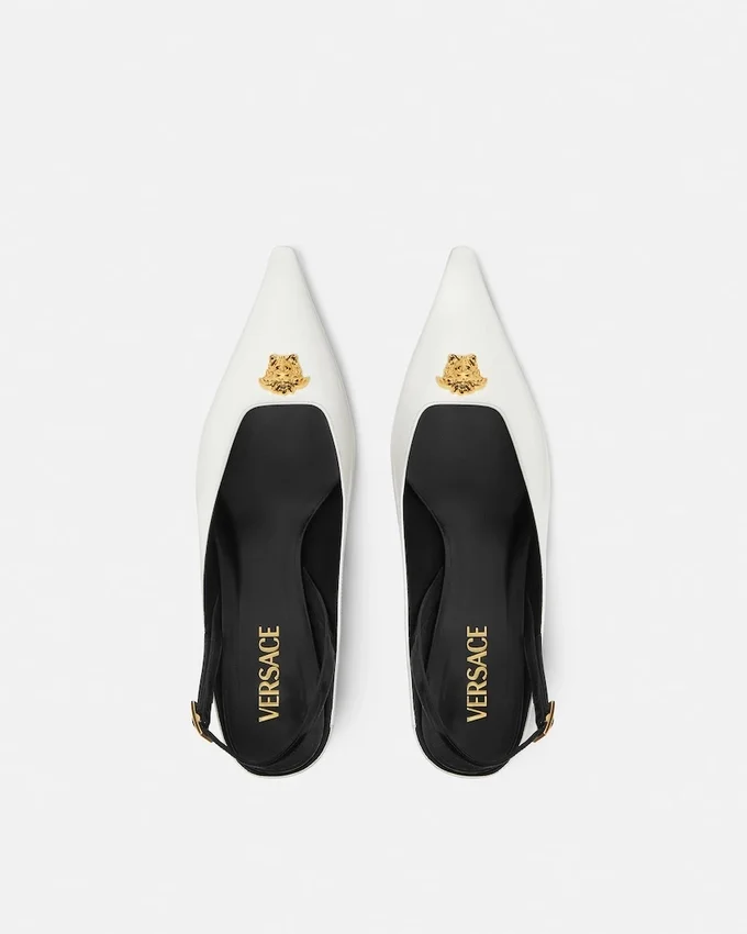 La Medusa läderslingbacks 55 mm La Medusa läderslingbacks 55 mm