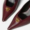 La Medusa läderslingbacks 55 mm La Medusa läderslingbacks 55 mm
