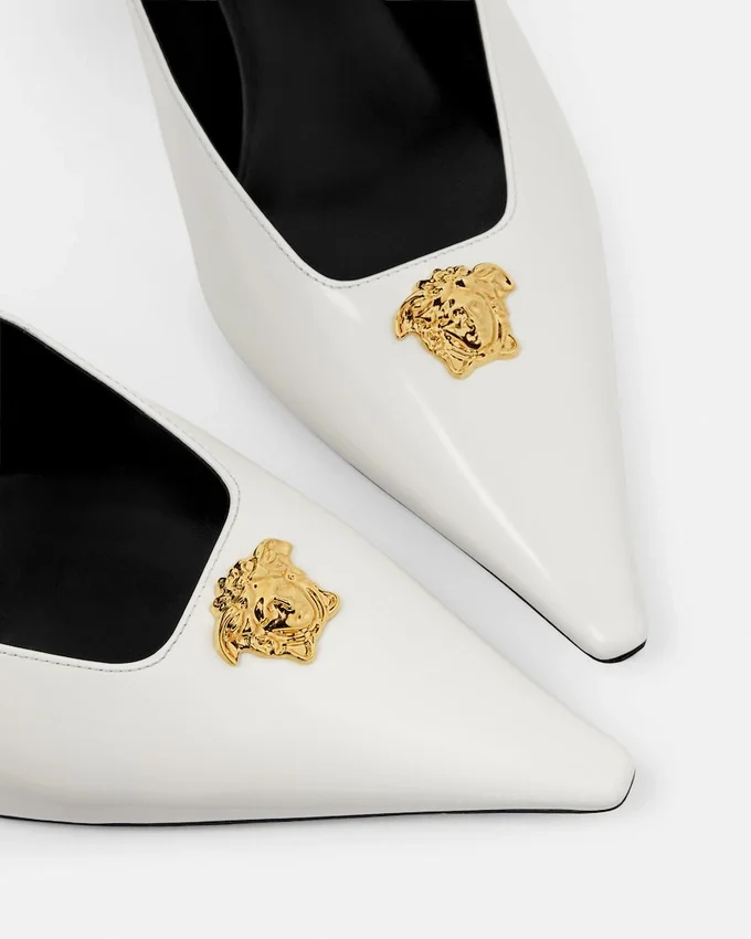 La Medusa läderslingbacks 55 mm La Medusa läderslingbacks 55 mm
