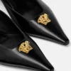La Medusa läderslingbacks 55 mm La Medusa läderslingbacks 55 mm