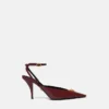 La Medusa läderslingbacks 85 mm La Medusa läderslingbacks 85 mm