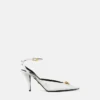 La Medusa läderslingbacks 85 mm La Medusa läderslingbacks 85 mm