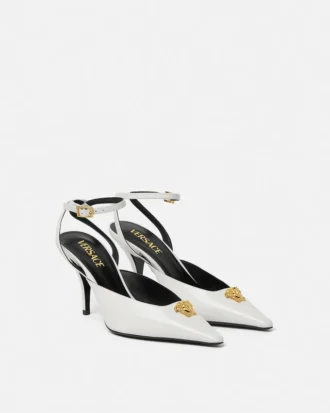 La Medusa läderslingbacks 85 mm La Medusa läderslingbacks 85 mm