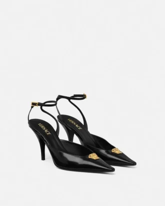 La Medusa läderslingbacks 85 mm La Medusa läderslingbacks 85 mm