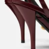 La Medusa läderslingbacks 85 mm La Medusa läderslingbacks 85 mm