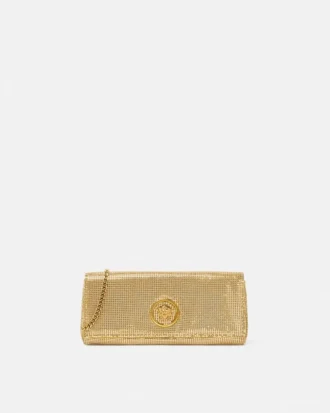La Medusa Metal Mesh Clutch