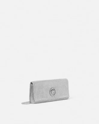 La Medusa Metal Mesh Clutch
