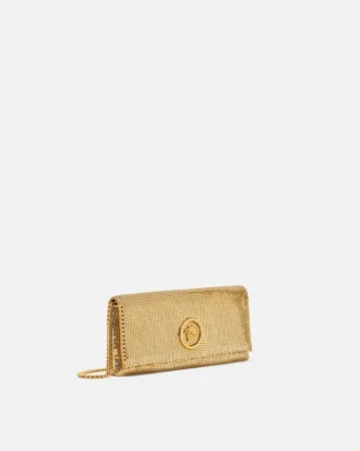 La Medusa Metal Mesh Clutch